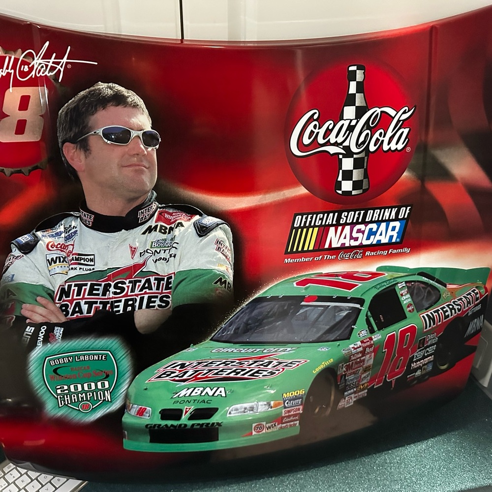 Interstate Batteries NASCAR Die Cast Hood.